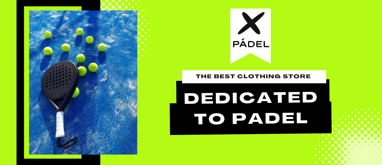 Banner página padel X - Accessories