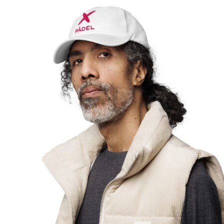Unisex cap - Wht Pnk - Image 3