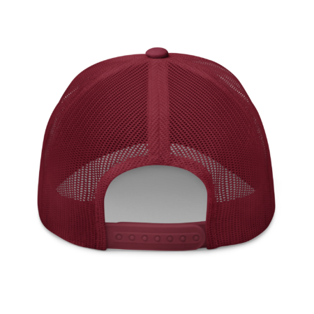 Trucker Cap - Red - Image 3