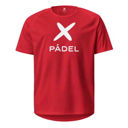 Padel team shirt – Red